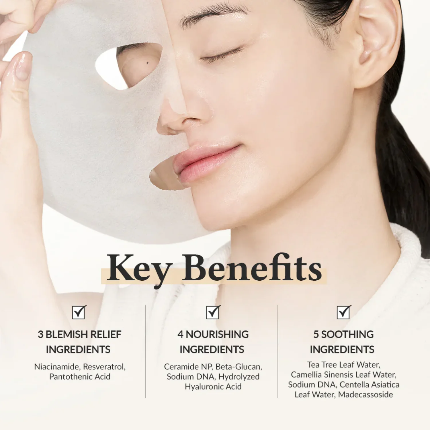 345 Relief Cream Mask Box [4pcs] - Image 3