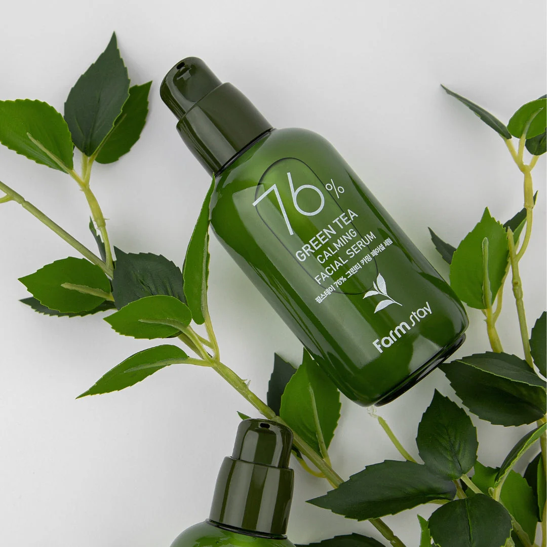 76% Green Tea Calming Facial Serum [100ml] - Image 2