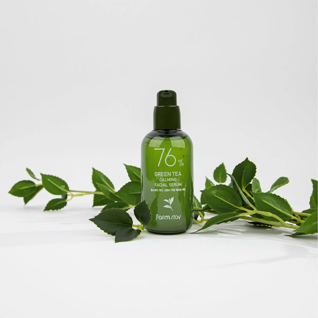 76% Green Tea Calming Facial Serum [100ml] - Image 4