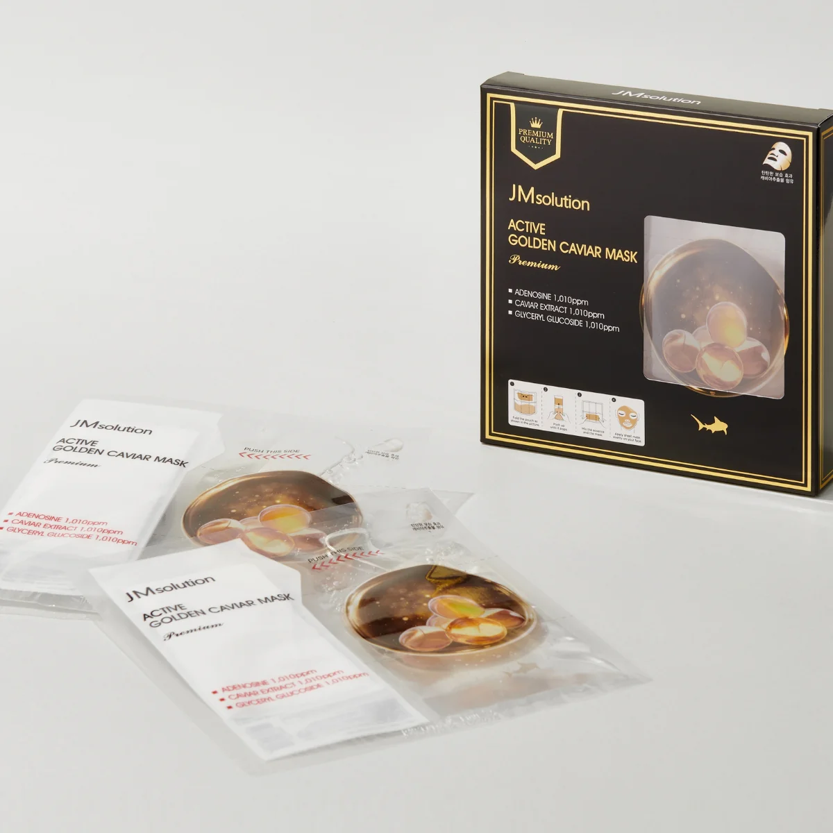 Active Golden Caviar Mask Box Premium [5pcs] - Image 2