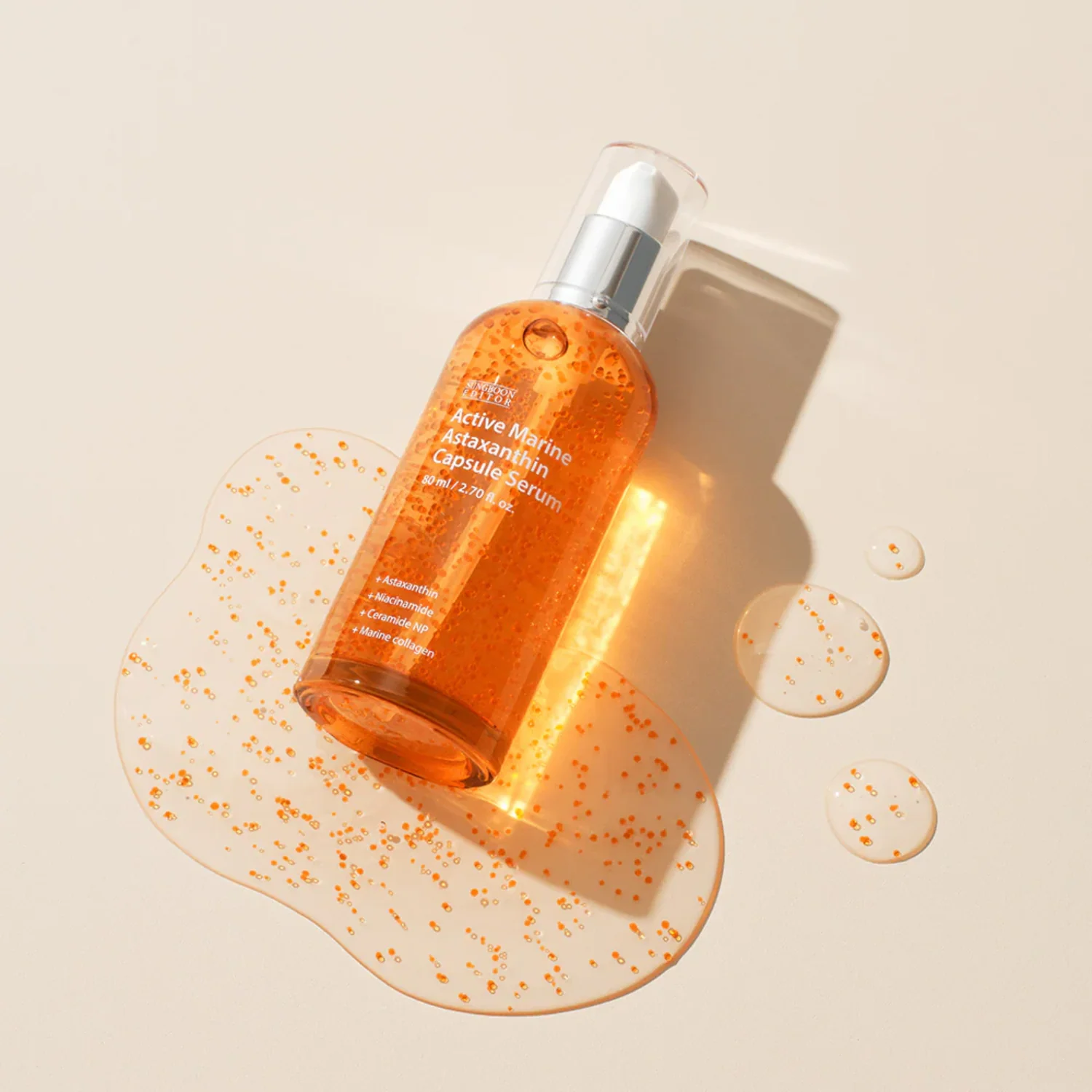 Active Marine Astaxanthin Capsule Serum 80ml - Image 2