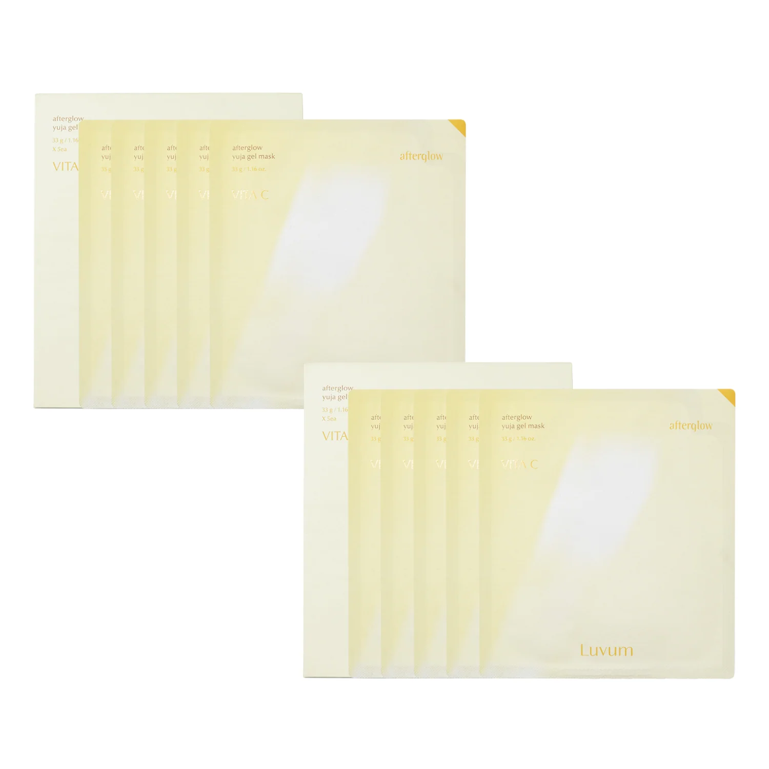 After Glow Yuja Gel Mask (Twin Pack)