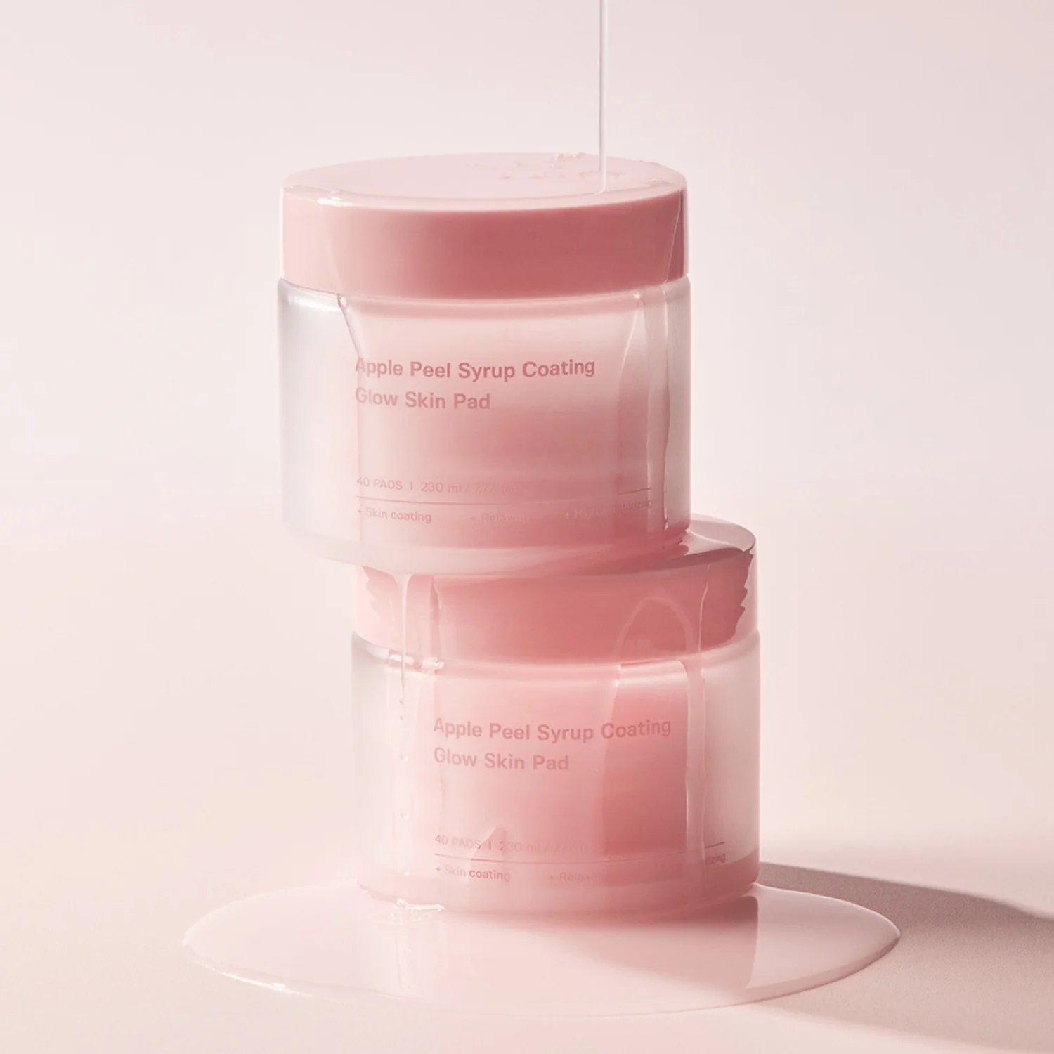 Apple Peel Syrup Coating Glow Skin Pad 40pads - Image 3