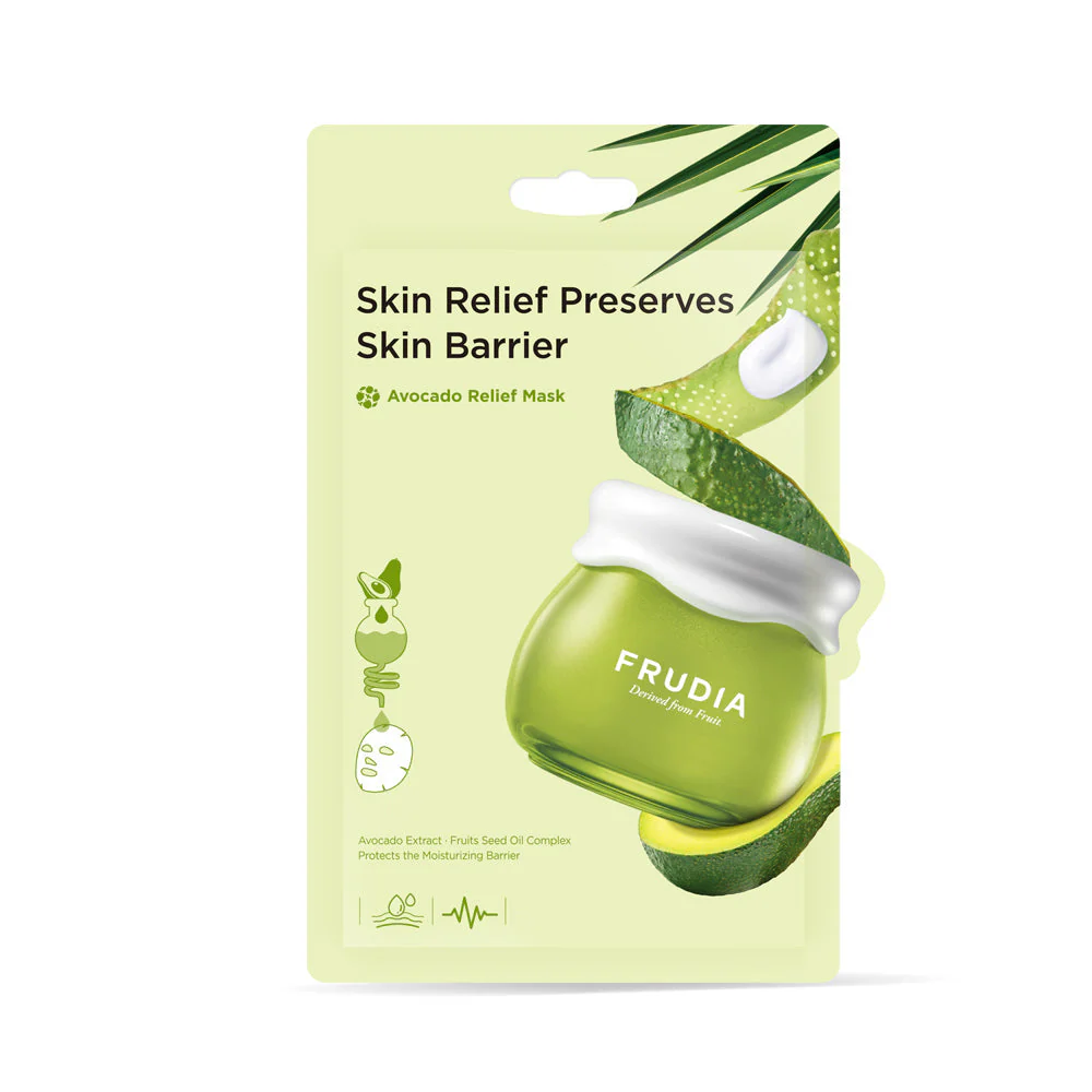 Avocado Relief Cream Mask Box [10pcs]