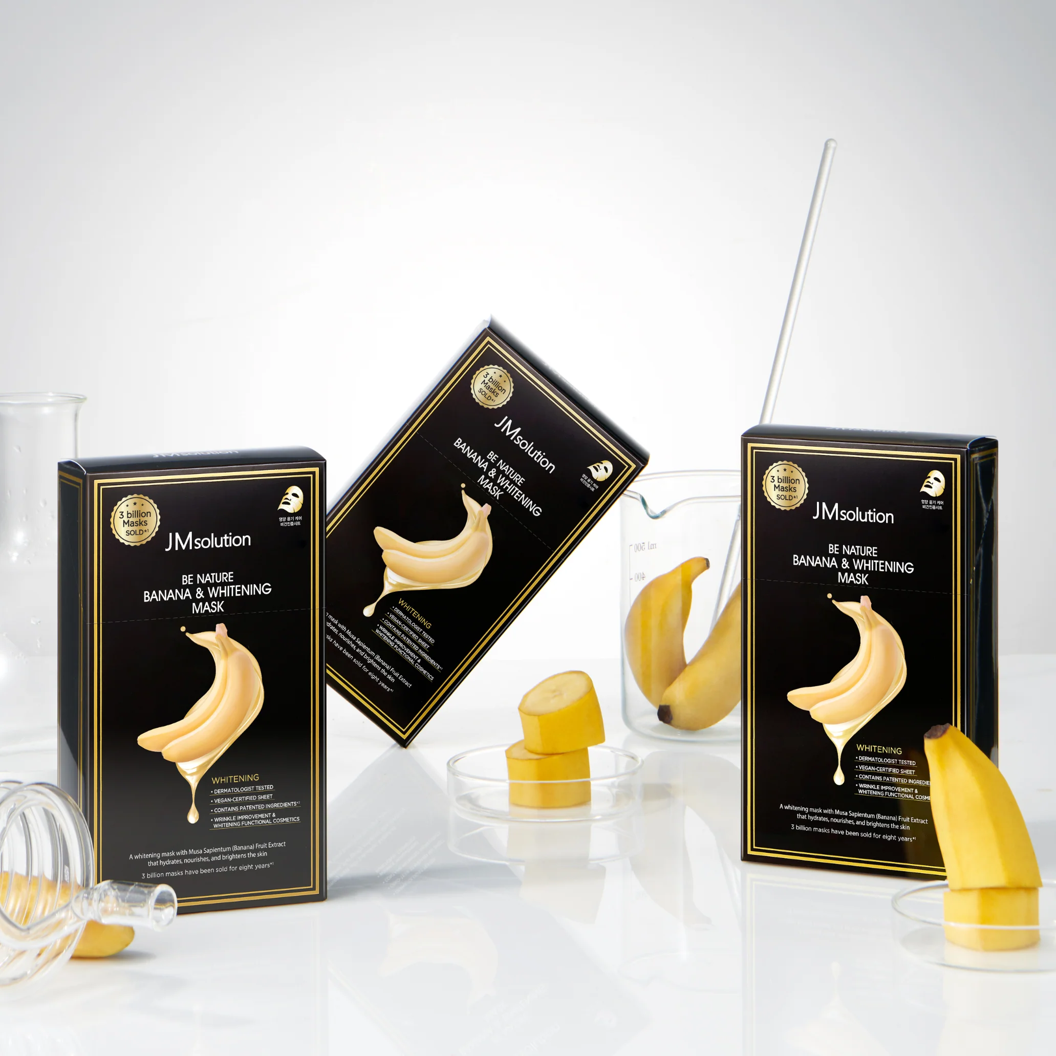 Be Nature Banana & Whitening Mask Box [10pcs] - Image 2