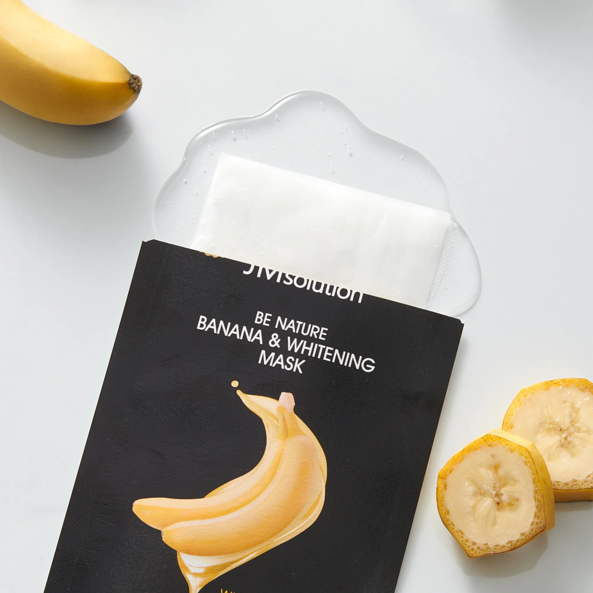 Be Nature Banana & Whitening Mask Box [10pcs] - Image 3