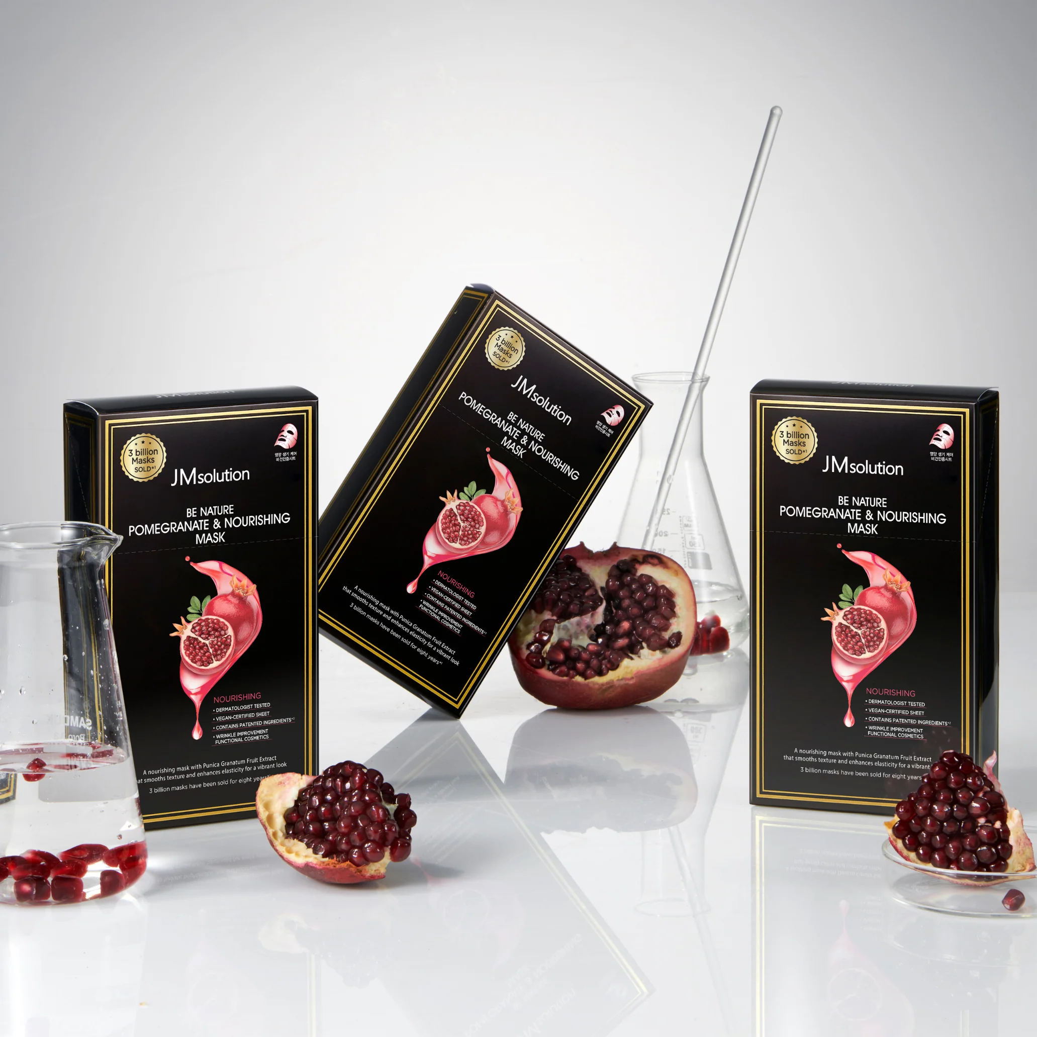 Be Nature Pomegranate & Nourishing Mask Box [10pcs] - Image 2