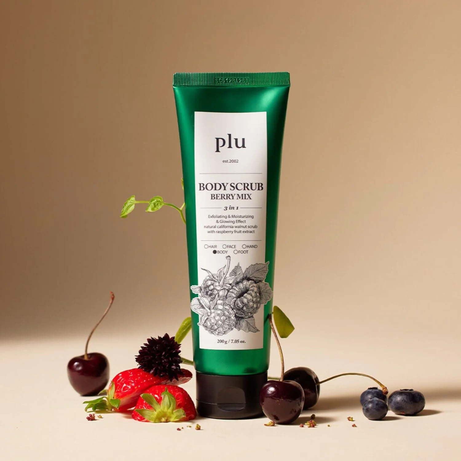 Body Scrub Berry Mix 200g - Image 2