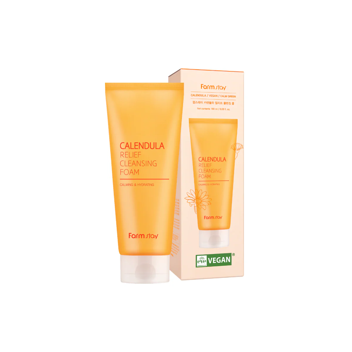 Calendula Relief Cleansing Foam [180ml] - Image 5