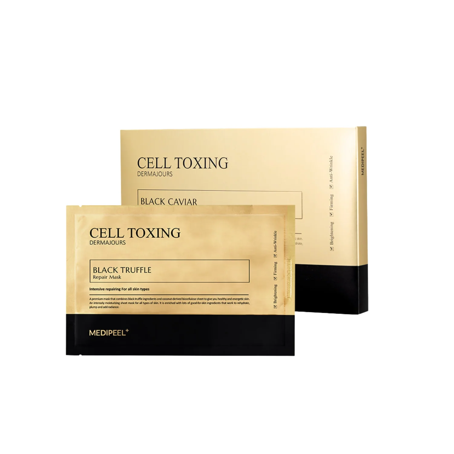 Cell Toxing Black Truffle Repair Mask Box [5pcs]