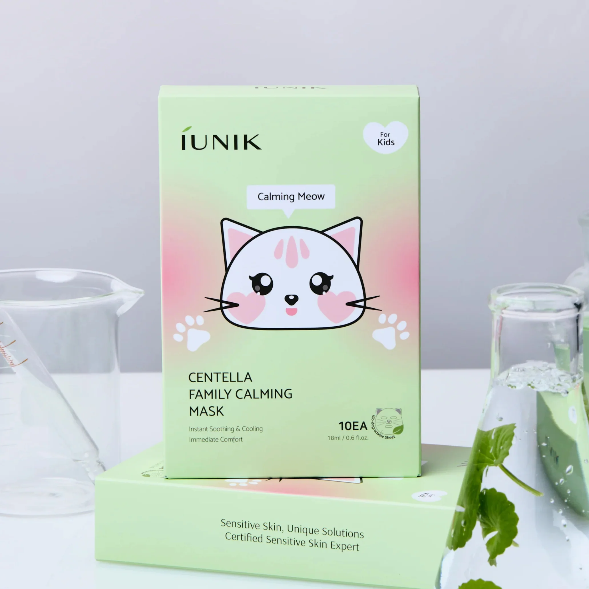 Centella Family Calming Mask Box For Kids [10pcs] - Image 2