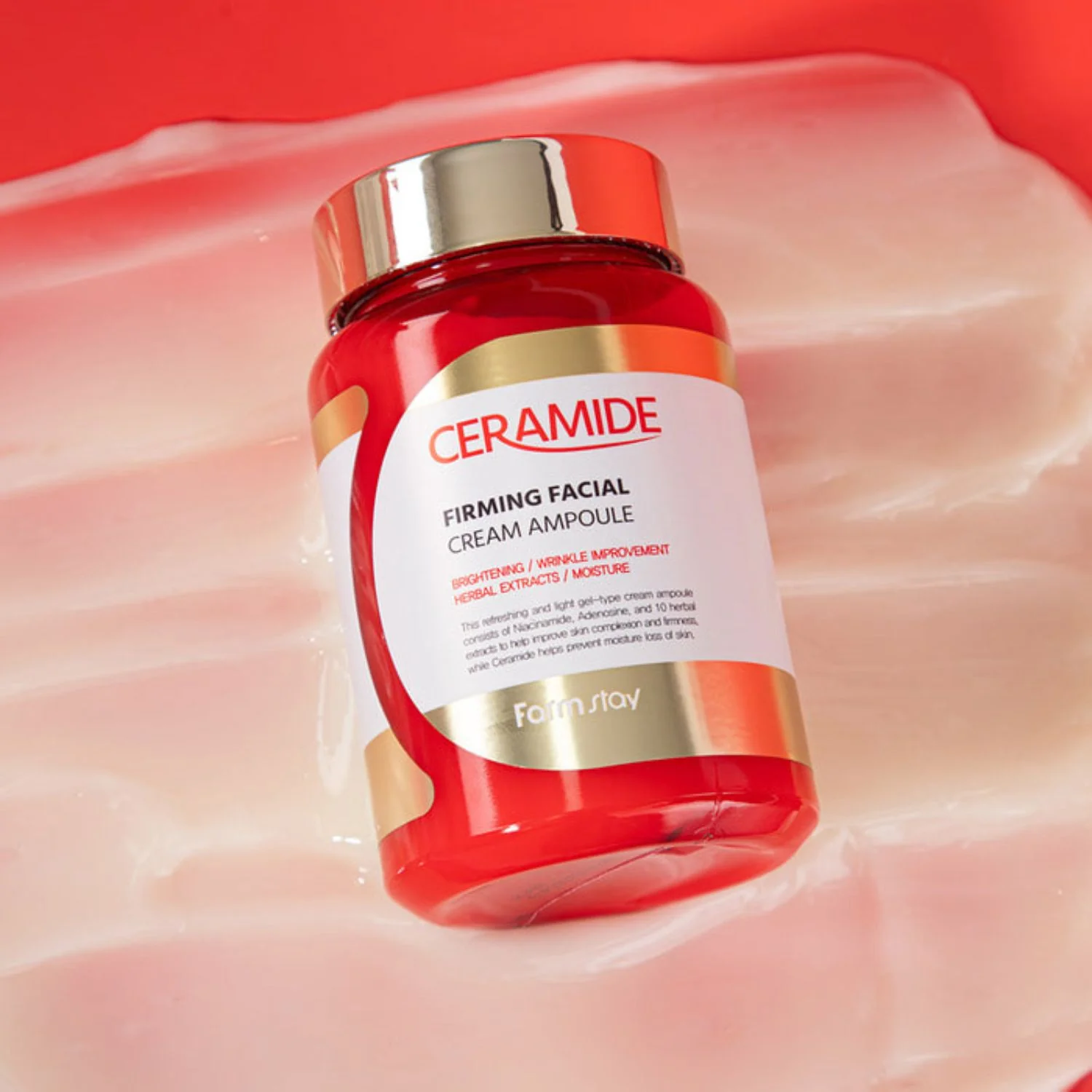 Ceramide Firming Facial Cream Ampoule [250ml] - Image 2