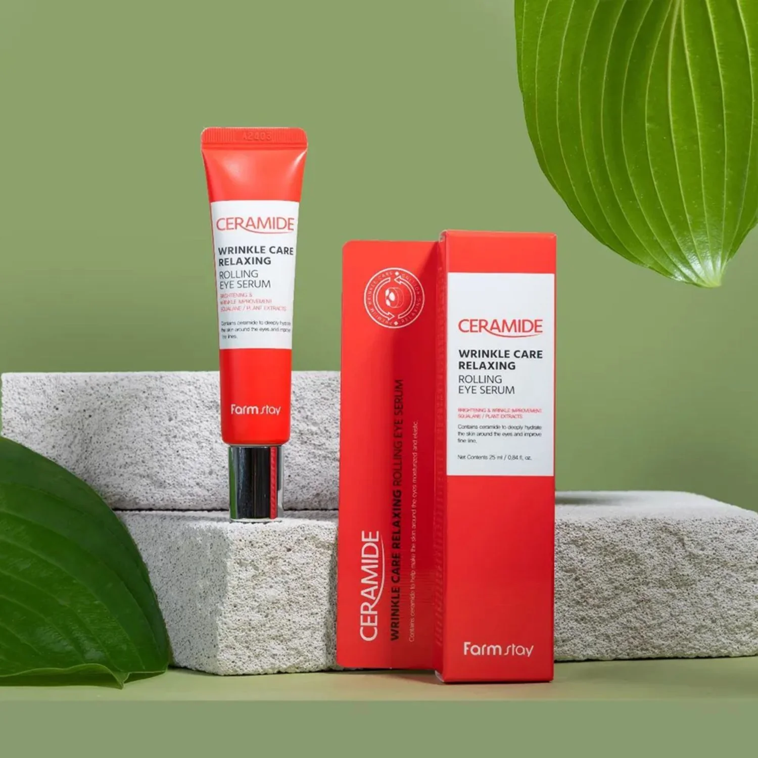 Ceramide Wrinkle Care Relaxing Rolling Eye Serum [25ml] - Image 2
