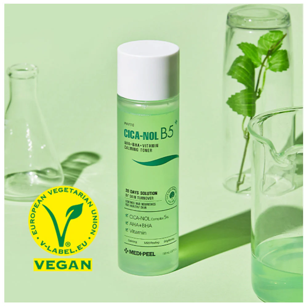 Cica-Nol B5 Aha + Bha + Vitamin Calming Toner 150ml - Image 3