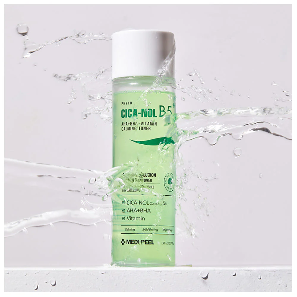 Cica-Nol B5 Aha + Bha + Vitamin Calming Toner 150ml - Image 4