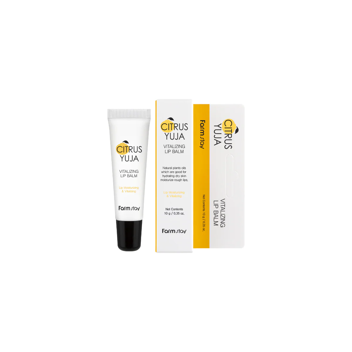Citrus Yuja Vitalizing Lip Balm [10g] - Image 2