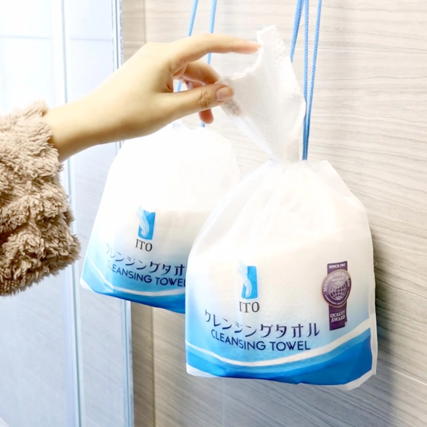 Cleansing Facial Cotton Towel - Image 3