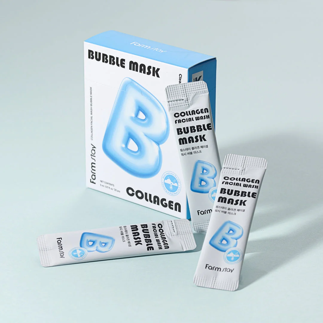 Collagen Facial Wash Bubble Mask [20pcs] - Image 2