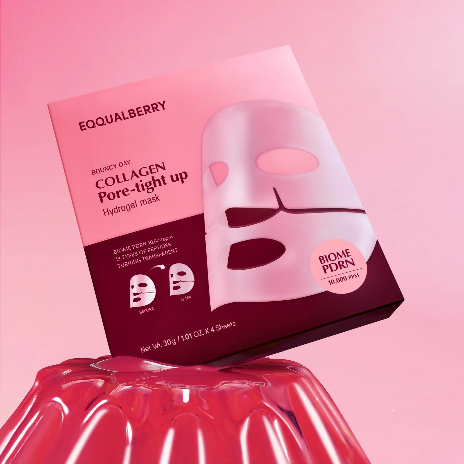 Collagen Pore Tight Up Hydrogel Mask 1pc - Image 2