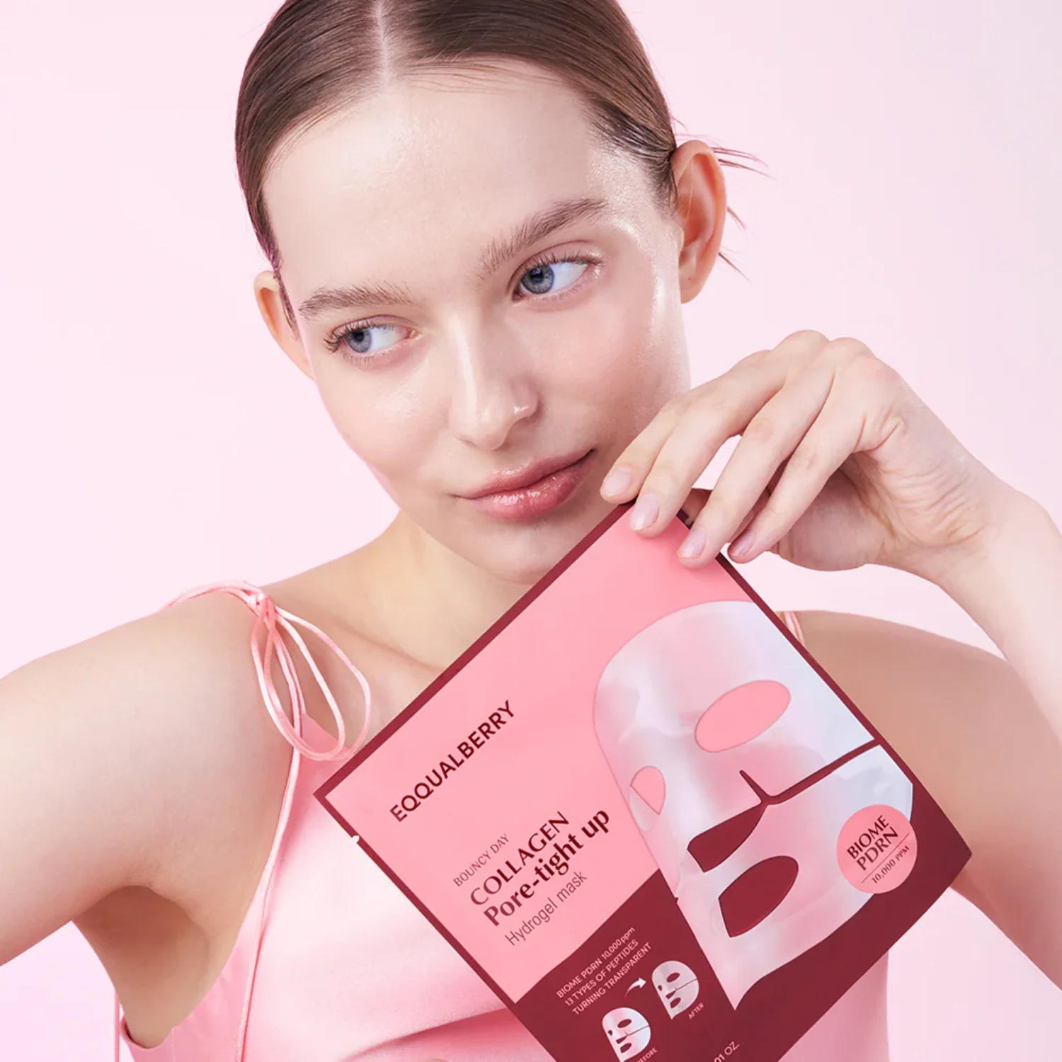 Collagen Pore Tight Up Hydrogel Mask 1pc - Image 3