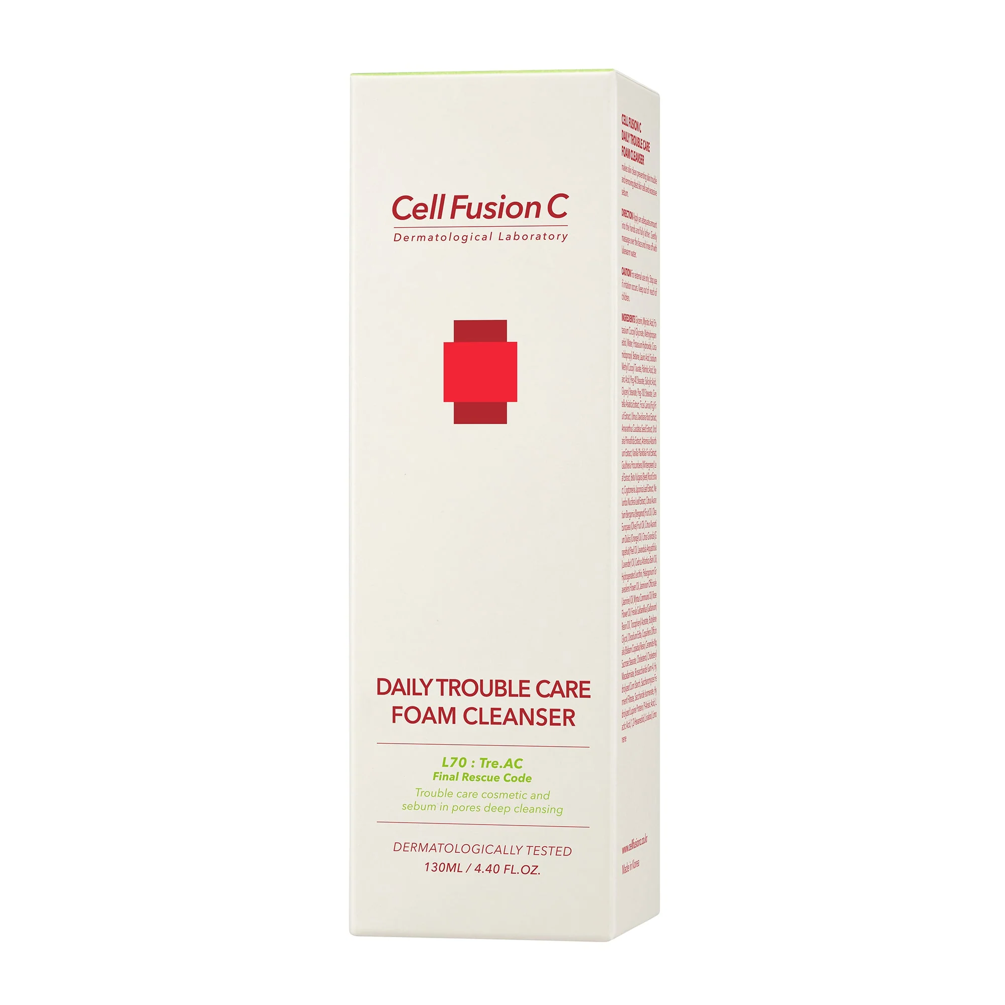 Daily Trouble Care Foam Cleanser [130ml] - Image 2