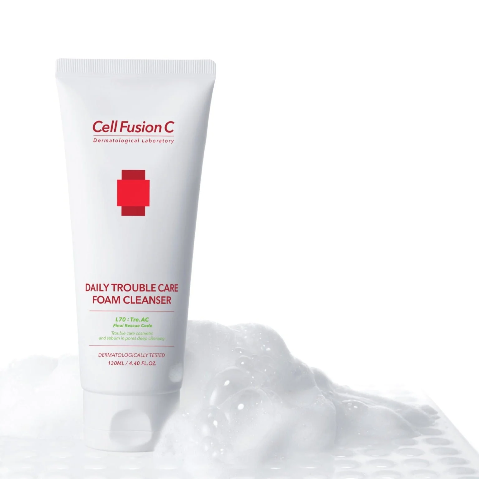 Daily Trouble Care Foam Cleanser [130ml] - Image 4