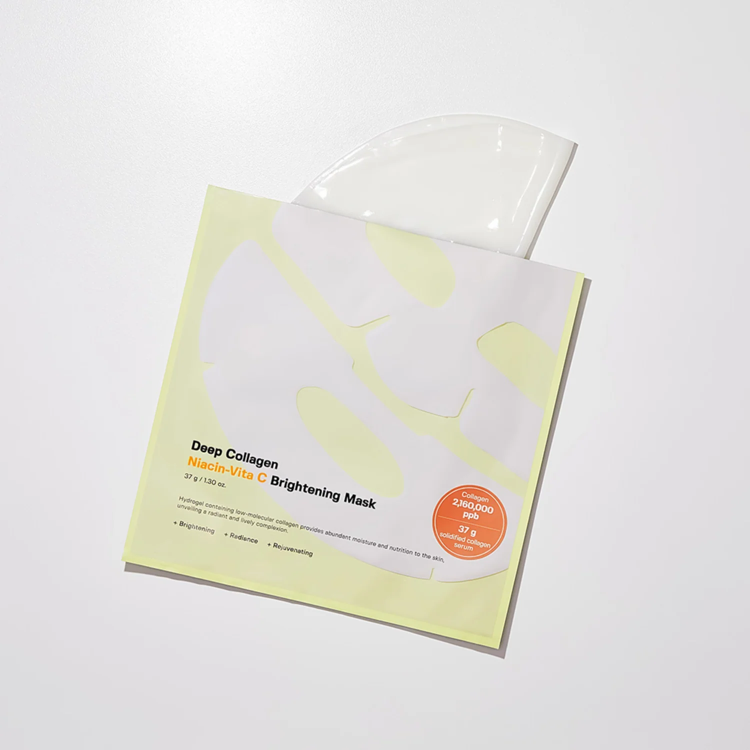 Deep Collagen Niacin Vita C Brightening Mask Box [4pcs] - Image 3