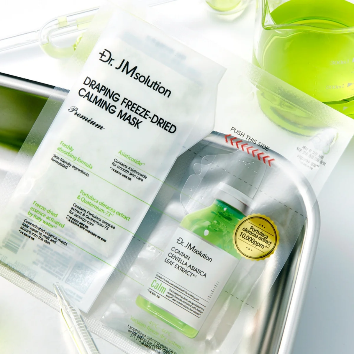 Draping Freeze-Dried Calming Mask Box Premium [6pcs] - Image 2
