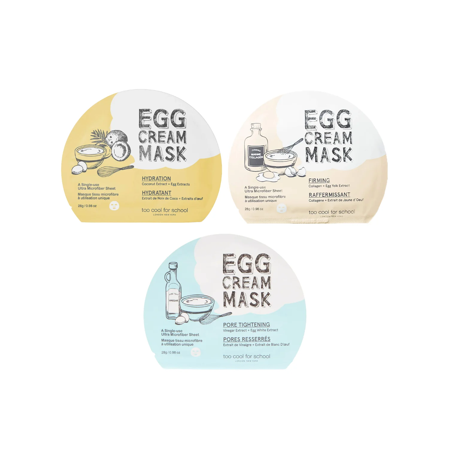 Egg Cream Mask