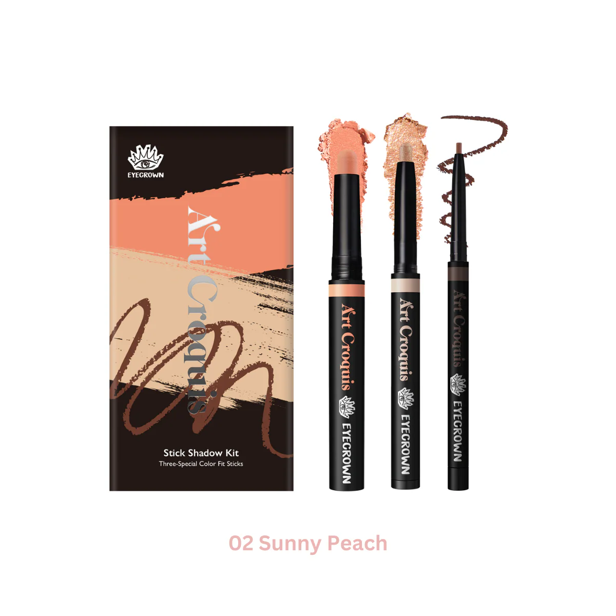 Eyecrown Art Croquis Stick Shadow Kit (4 Types) [EXP. December 2024] - Image 3