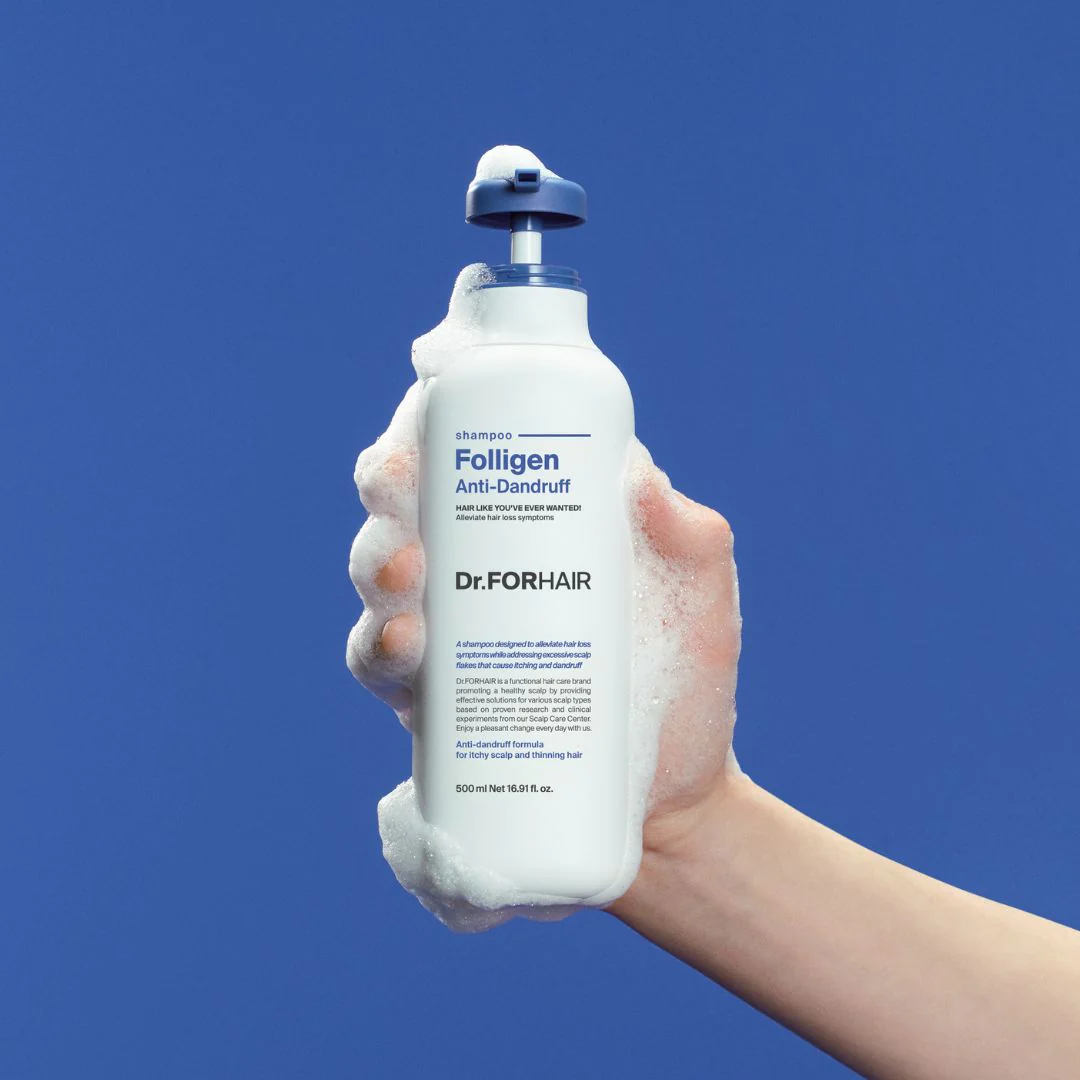 Folligen Anti-Dandruff Shampoo 500ml - Image 3
