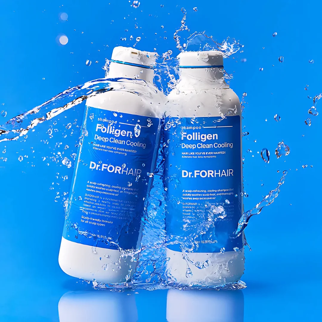 Folligen Deep Clean Cooling Shampoo 500ml - Image 2