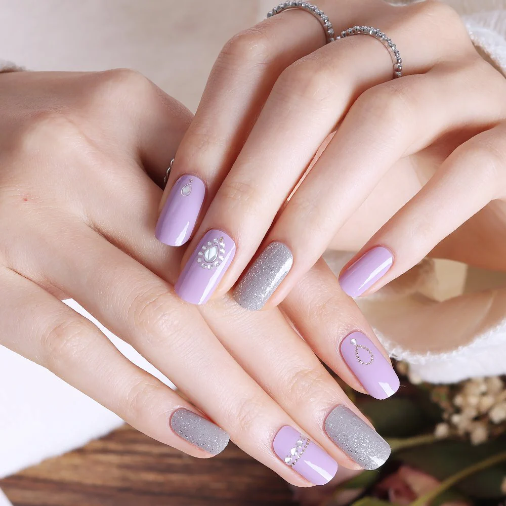 Gel Nail Strips - Aurora Illusion - Image 2