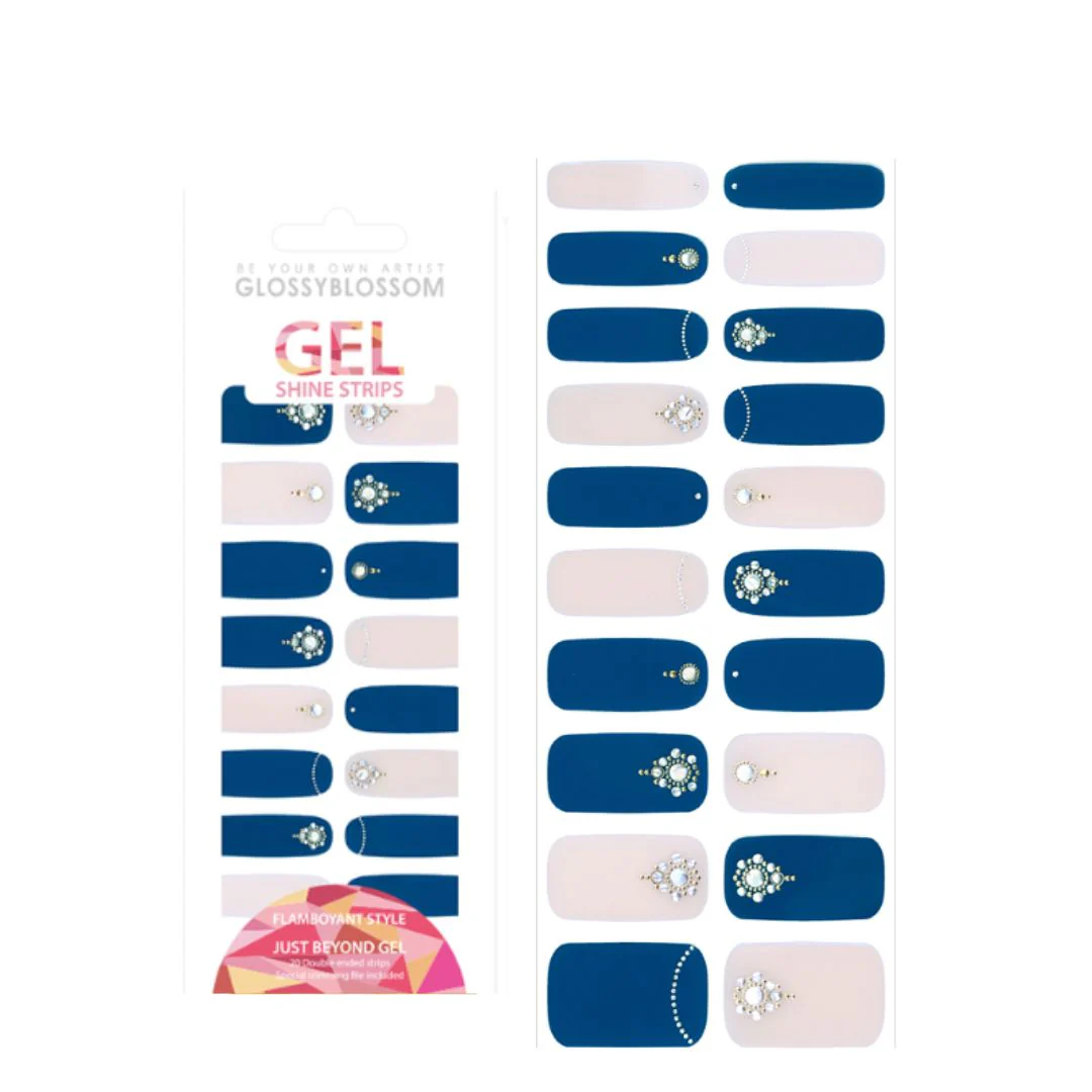 Gel Nail Strips - Blue Eye