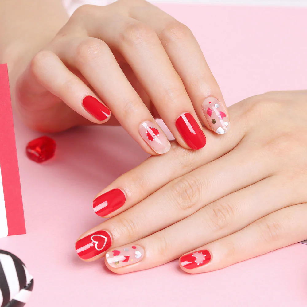Gel Nail Strips - Hot Romance - Image 2