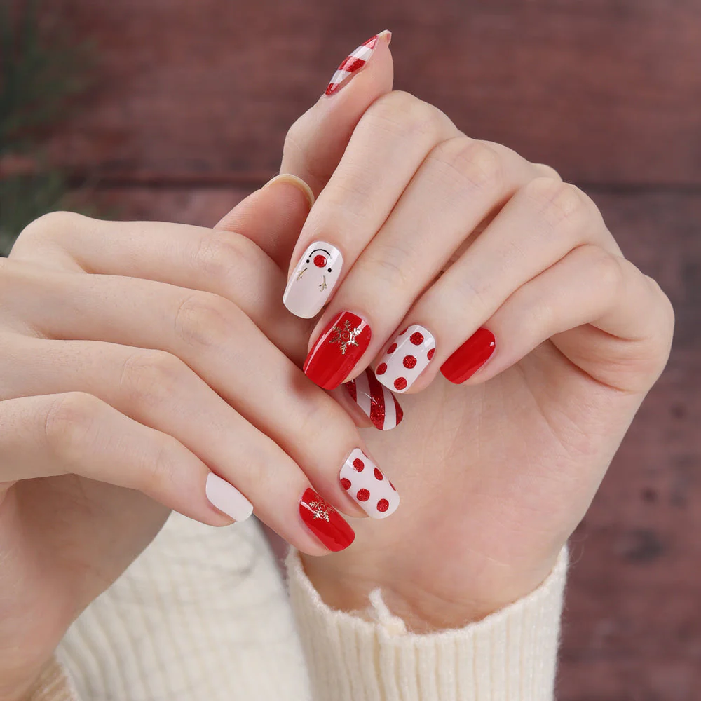 Gel Nail Strips - Merry Holiday - Image 3