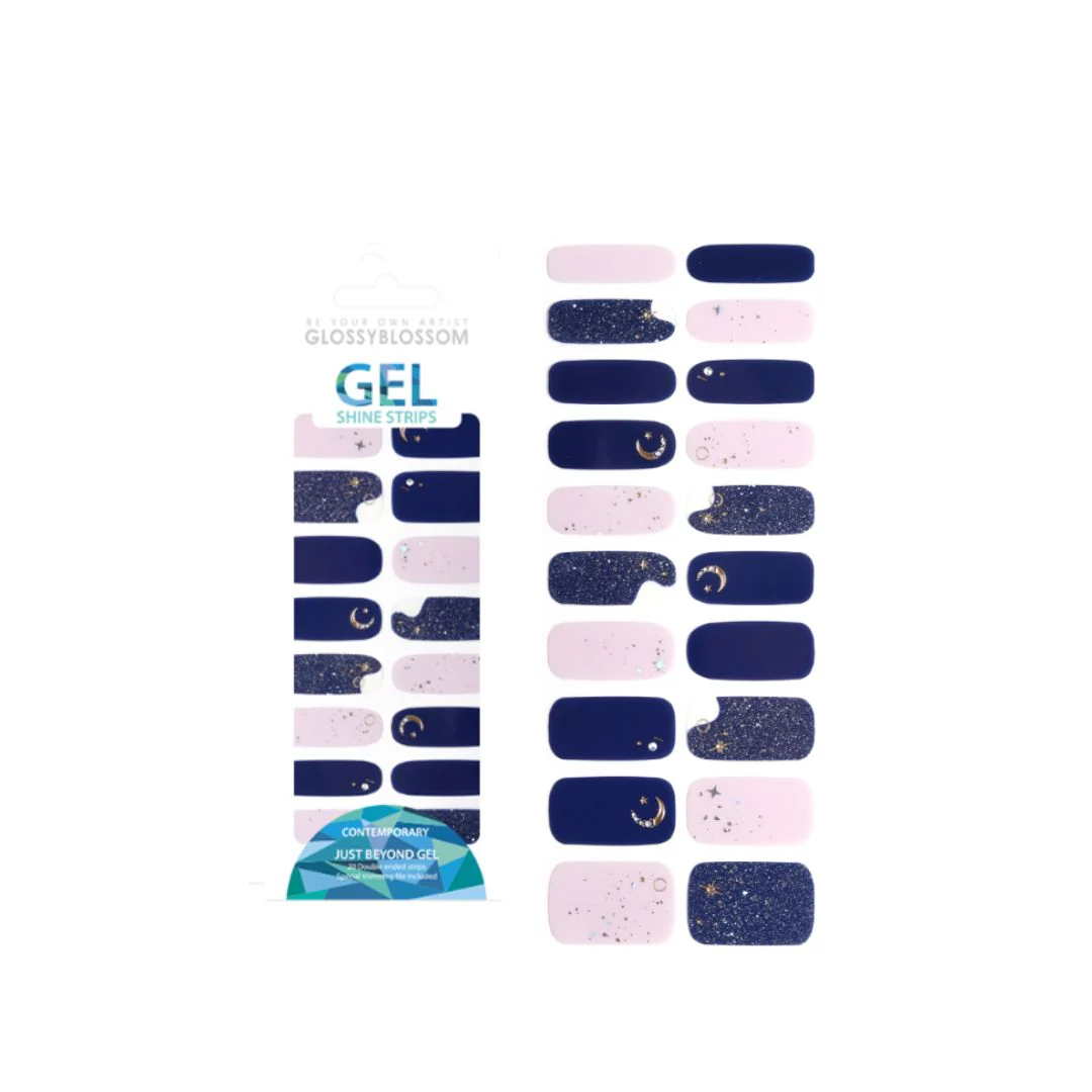 Gel Nail Strips - Midnight Sky