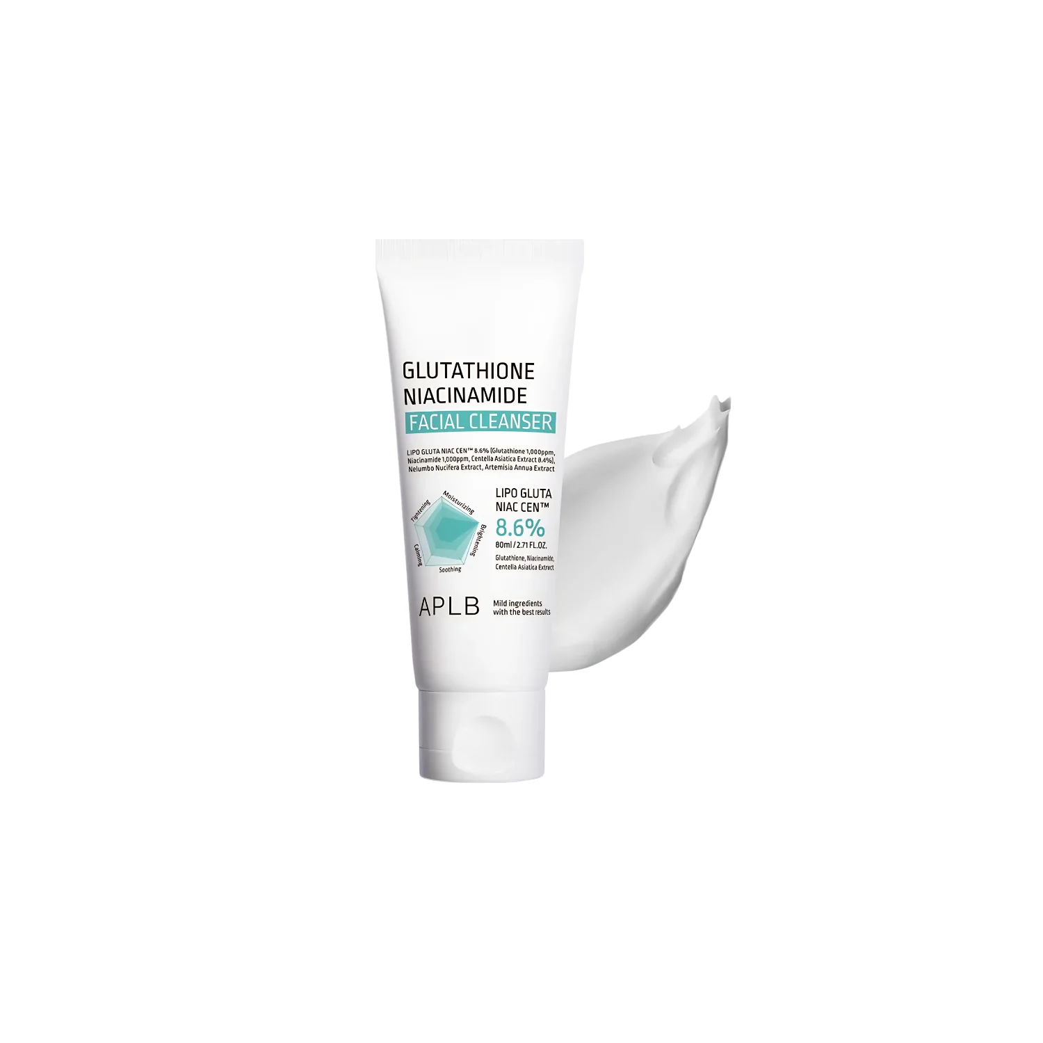 Glutathione Niacinamide Facial Cleanser 80ml