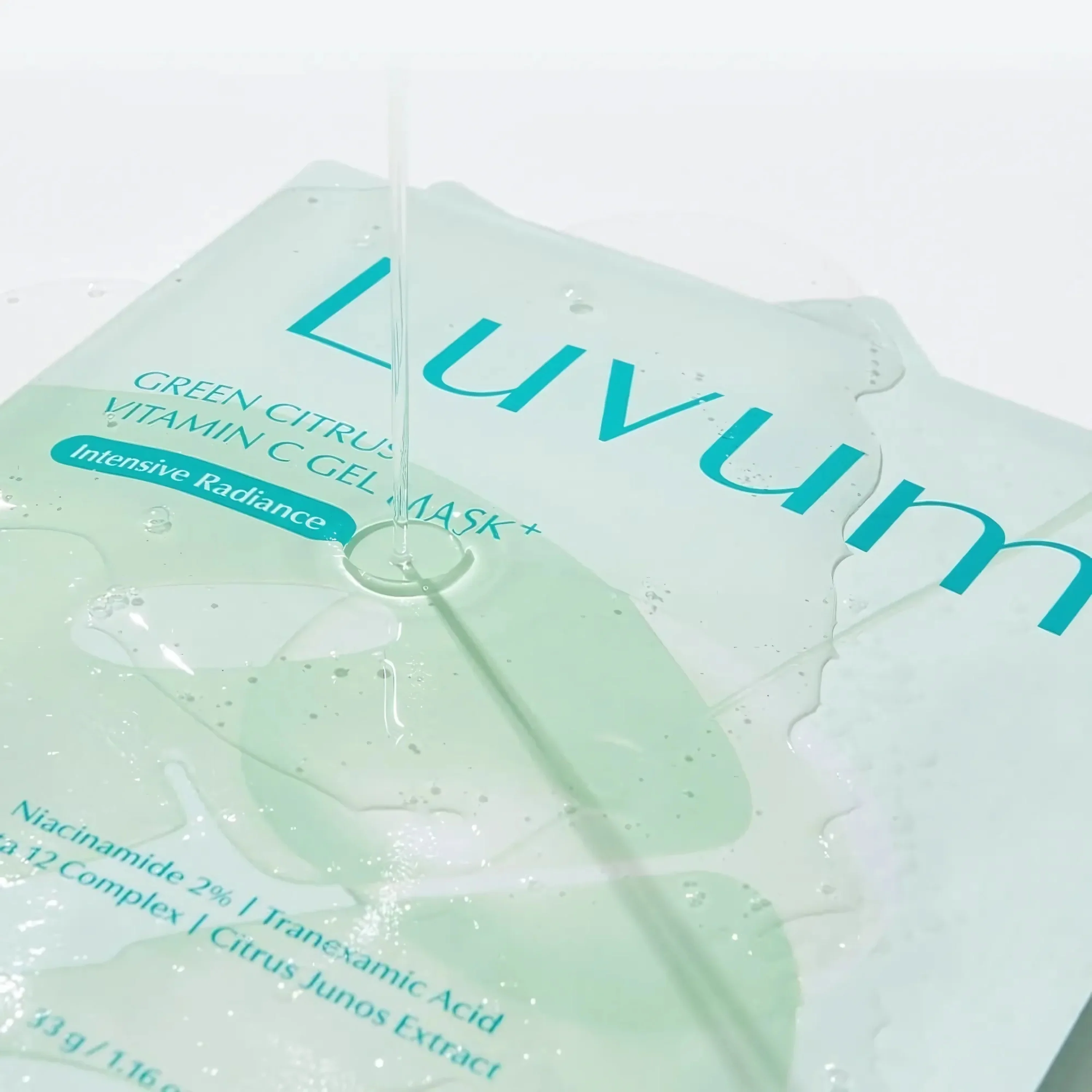 Green Citrus Vitamin C Plus Gel Mask Plus 5Pieces - Image 4
