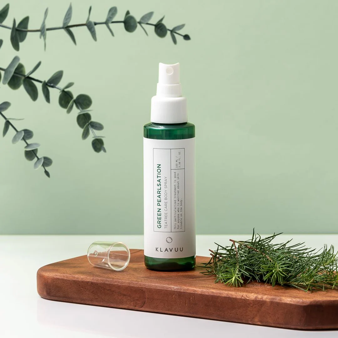 Green Pearlsation Teatree Care Body Spray 100ml - Image 4