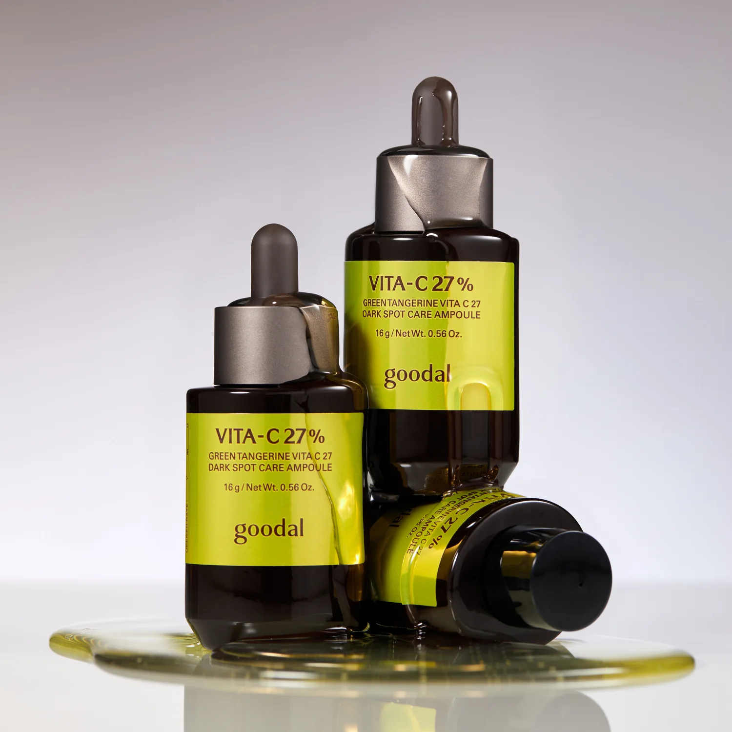 Green Tangerine Vita C 27 Dark Spot Care Ampoule - Image 2
