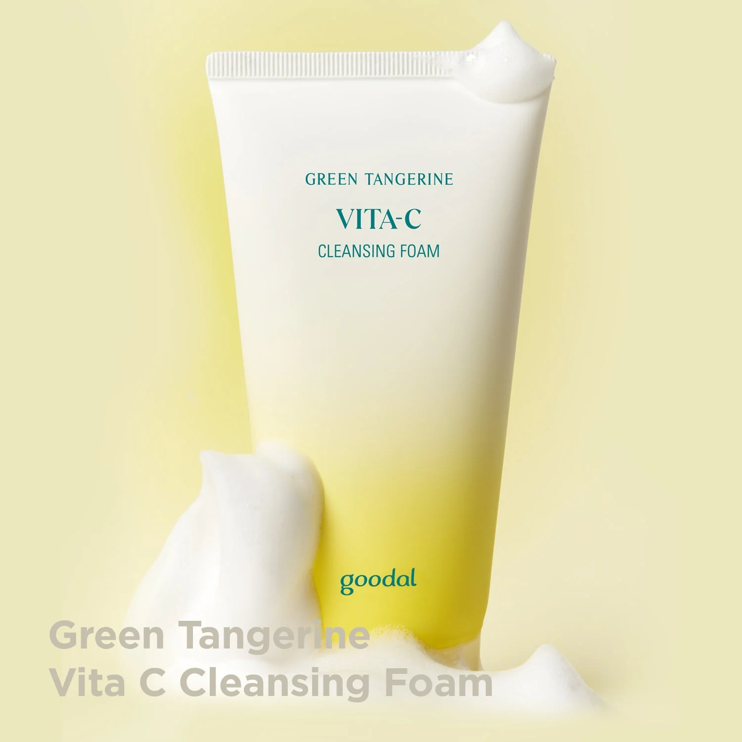 Green Tangerine Vita C Cleansing Foam New 150ml - Image 3