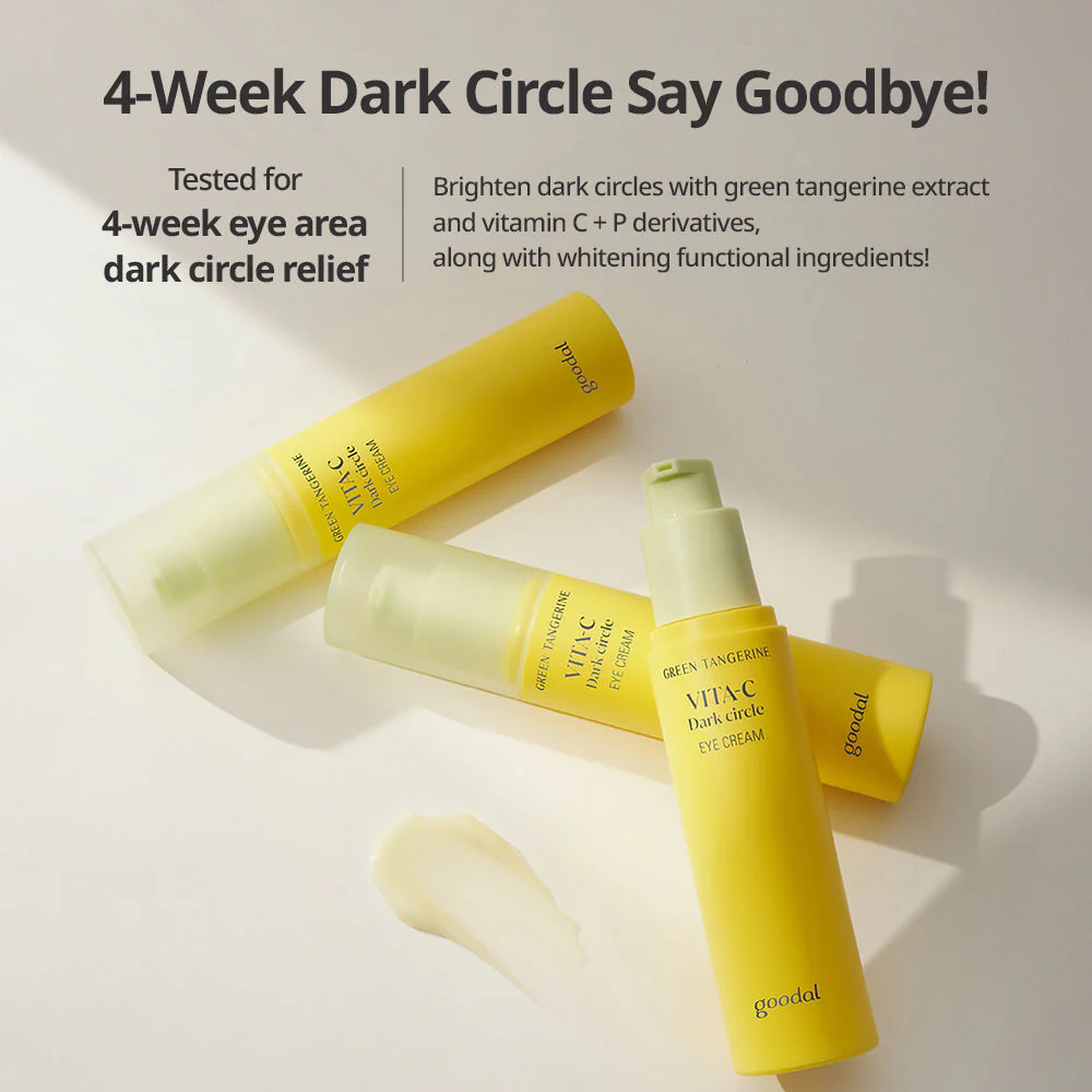 Green Tangerine Vita C Dark Circle Eye Cream [Renewal] 30ml - Image 3
