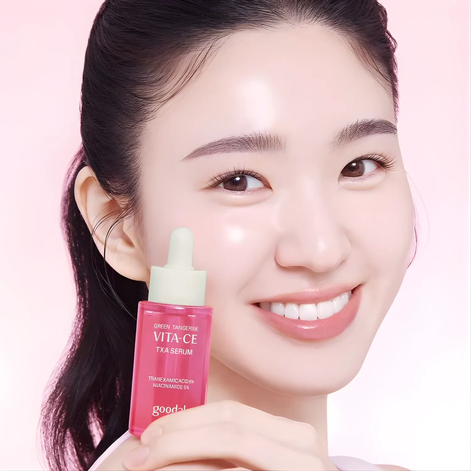 Green Tangerine Vita C E TXA Blemish Serum - Image 3