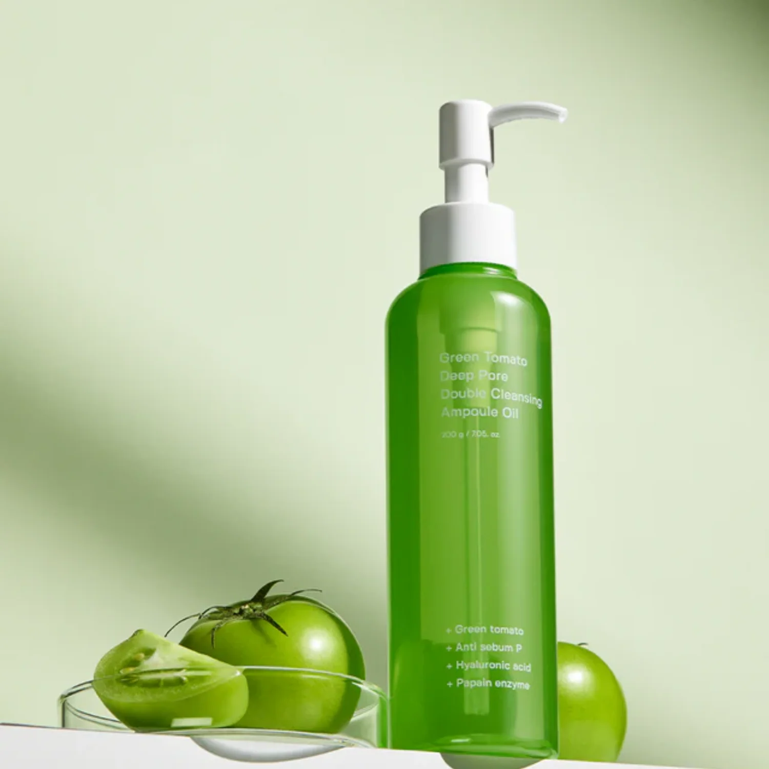 Green Tomato Double Cleansing Ampoule Oil [200g] - Image 3