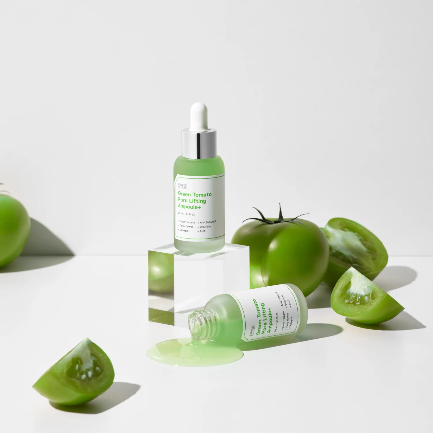 Green Tomato Pore Lifting Ampoule 30ml - Image 3