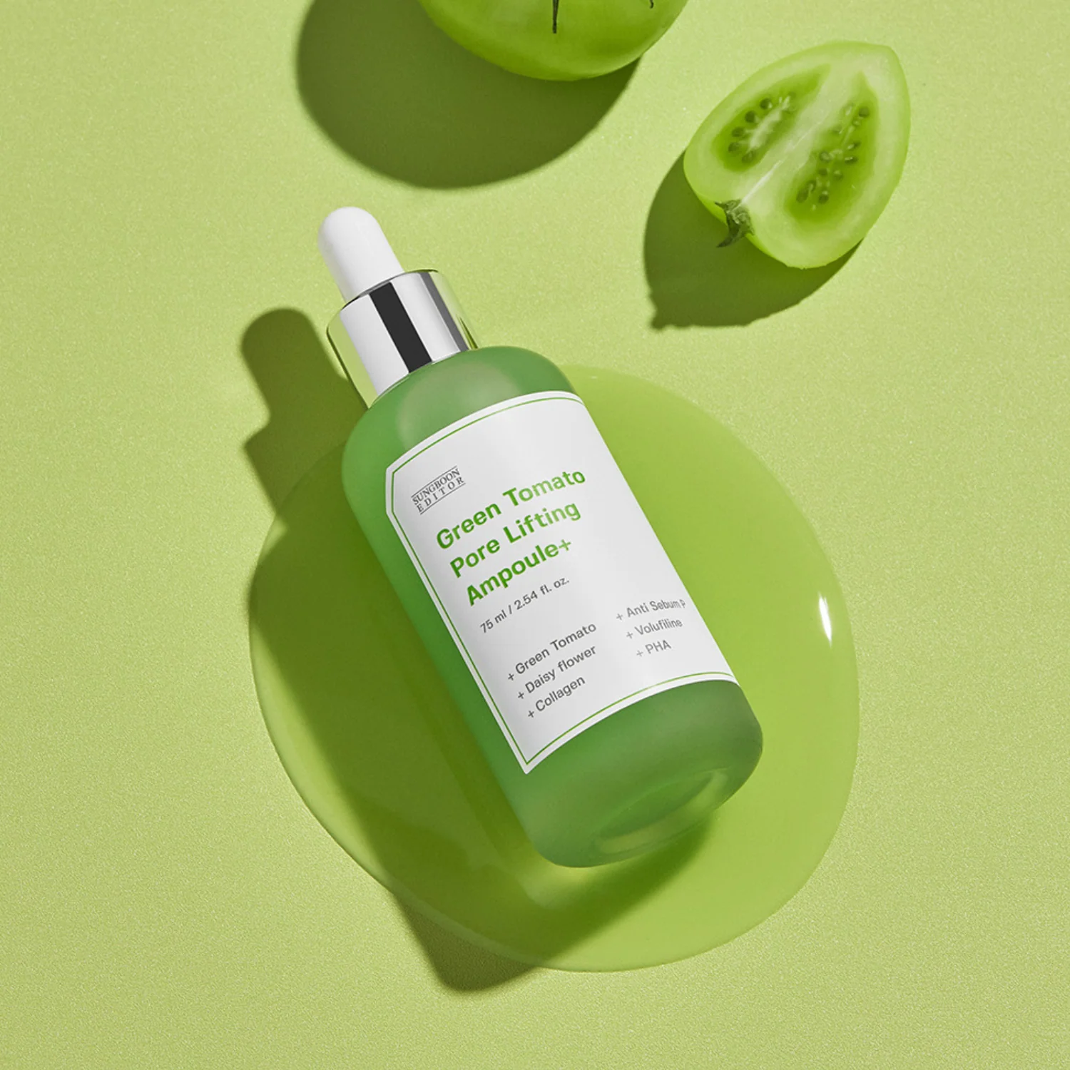 Green Tomato Pore Lifting Ampoule 75ml - Image 2
