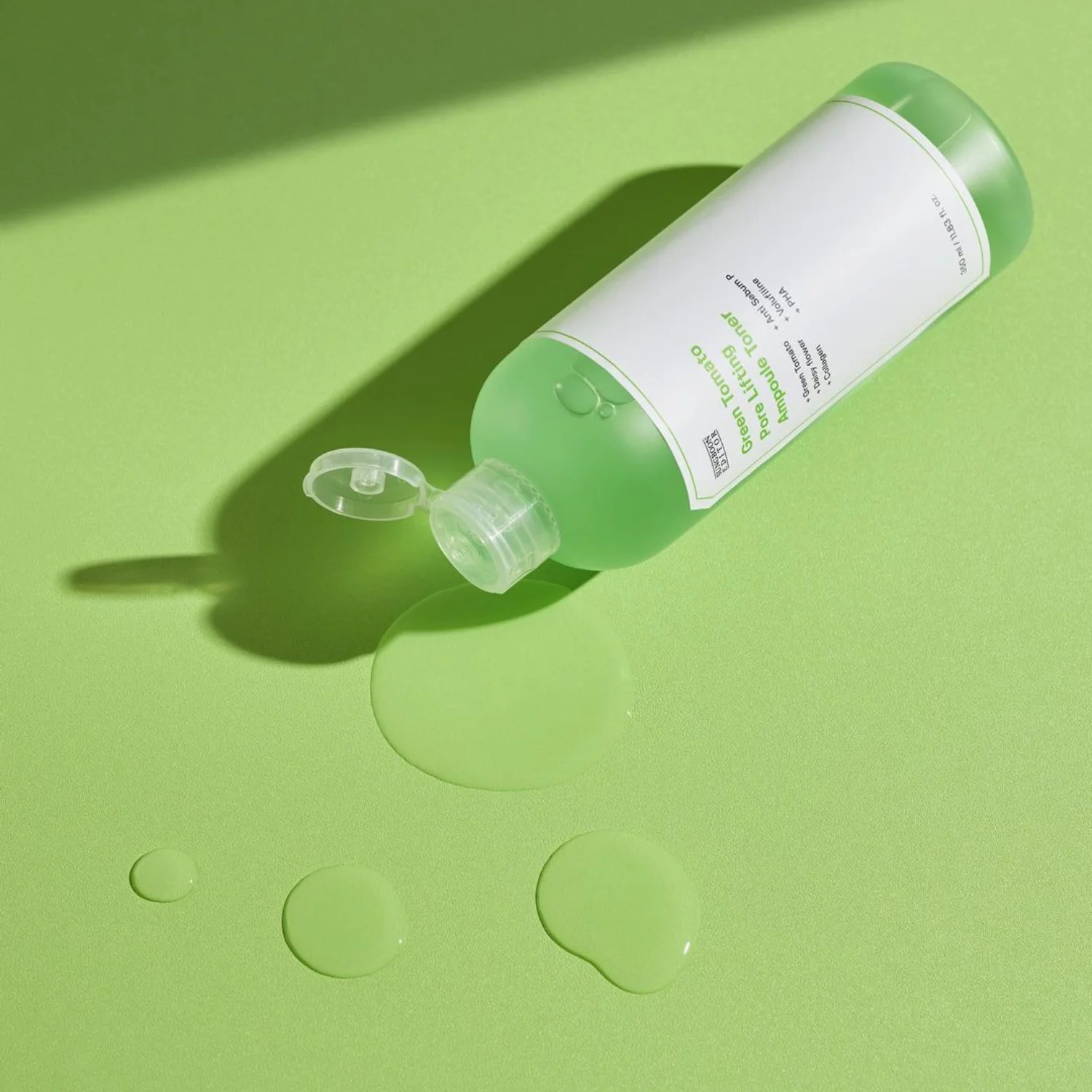 Green Tomato Pore Lifting Ampoule Toner 350ml - Image 3
