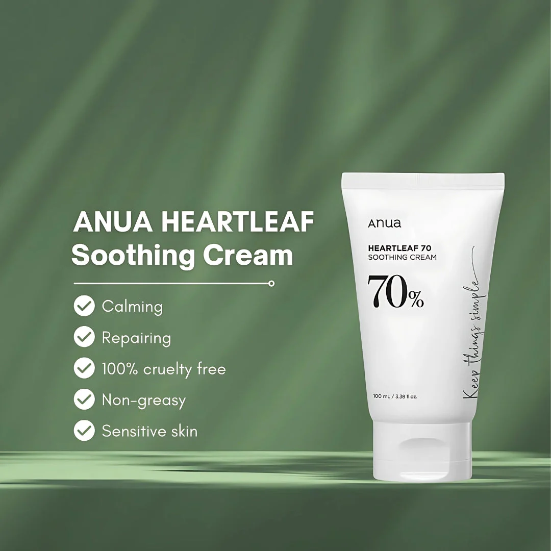 Heartleaf 70% Soothing Cream [100ml] - Image 3