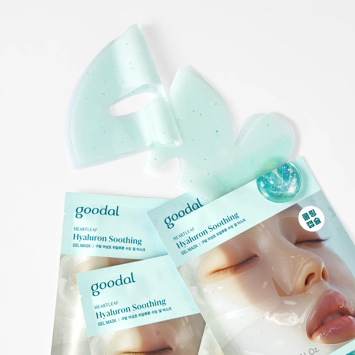 Heartleaf Hyaluron Soothing Gel Mask 1pc - Image 2